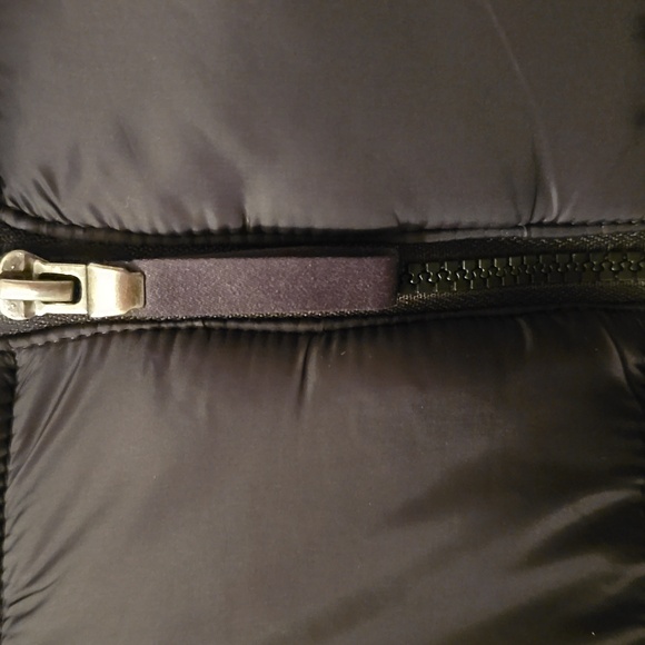 ST. JOHN'S BAY WOMEN'S BLACK HOODED ZIPPERED COAT SIZE LARGE - Picture 4 of 15